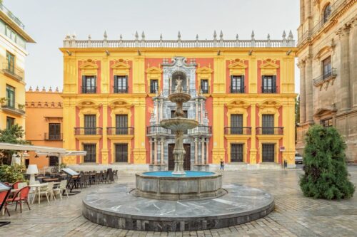 Malaga city center