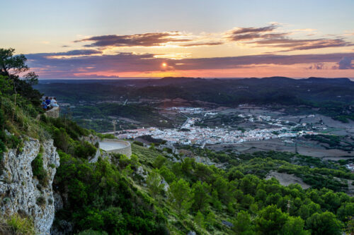 Es Mercadal inland Minorca