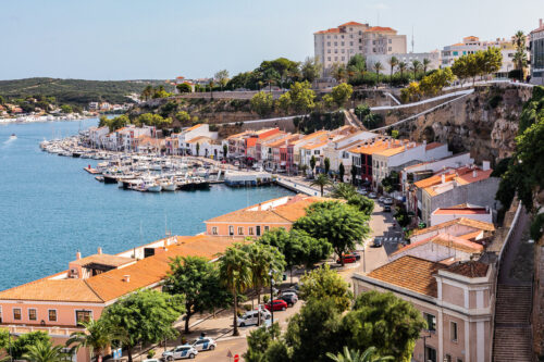 Port Mahon in Minorca