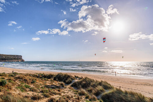 Son Bou beach in Menorca