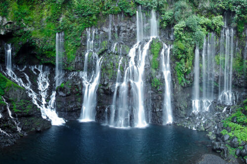 Paysage sur l'île de la Réunion