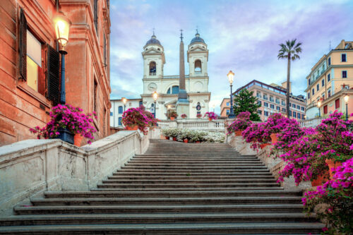 Piazza di Spagna in Rome