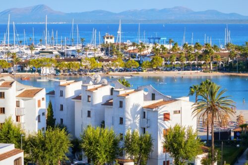 Alcudia bay in Majorca