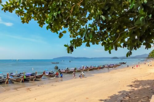 Ao Nang beach in Krabi