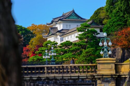 Imperial palace in Tokyo