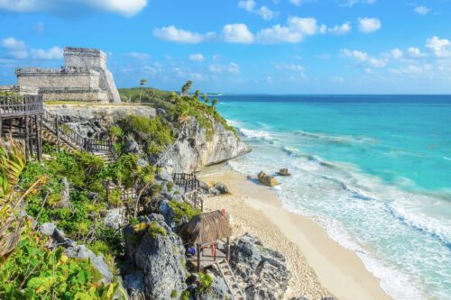 Beach in Tulum