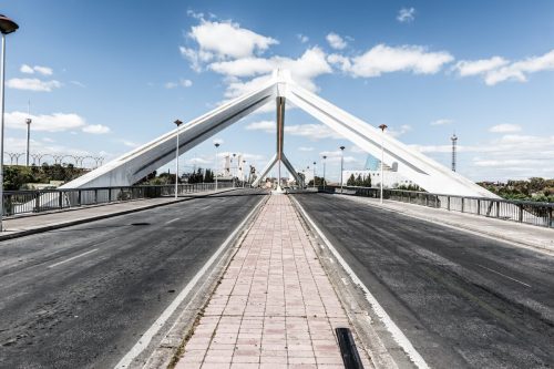 Barqueta Bridge in Seville