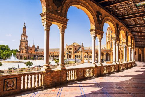 Spain Square in Seville