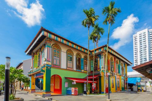 Little India district in Singapore