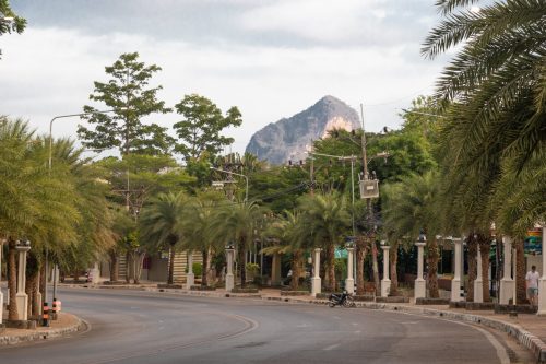 Hotel zone in Ao Nang