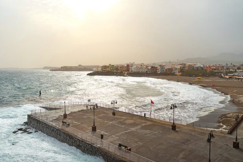 Melenara on the east coast of Gran Canaria