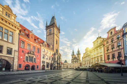 In Prague's Stare Mesto