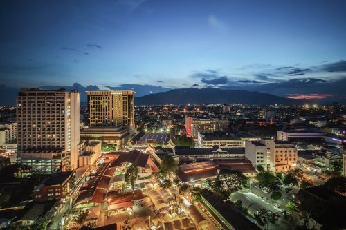 Night bazar in Chiang Mai