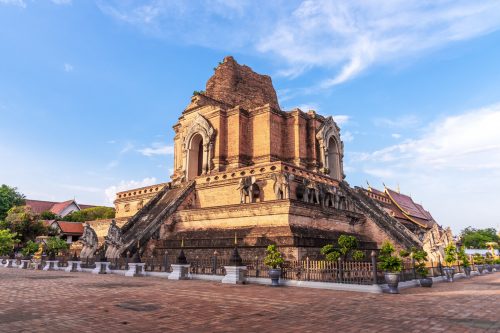 Chedi Luang temple in Chiang Mai