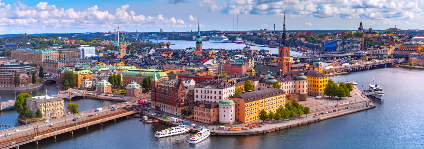 Panorama over Stockholm