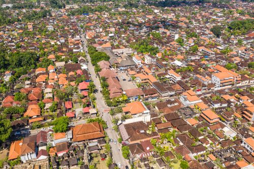 Ubud's downtown