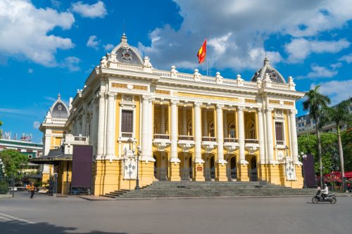 Hanoi Opera House in the Old Quarter