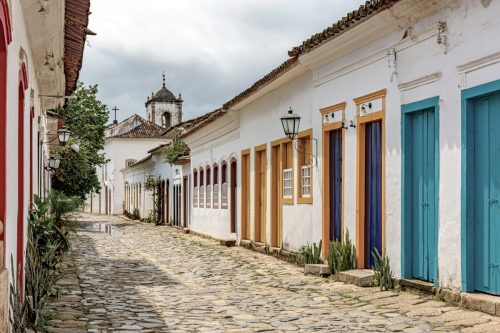 Historic center in Paraty