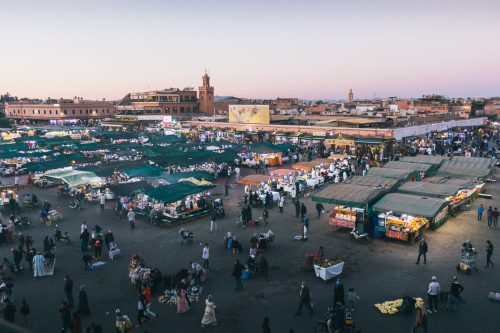 Jemaa El Fna in Marrakech