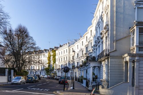 Kensington in London