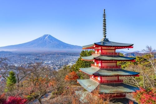 Fujiyoshida, Mount Fuji