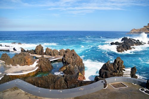 Porto Moniz in Madeira