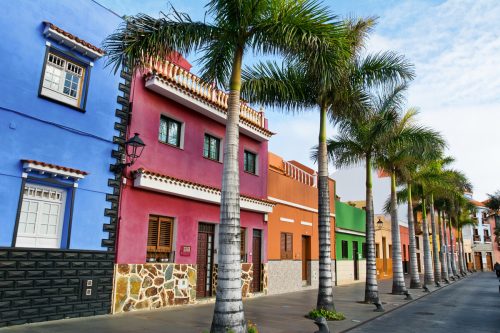 Puerto de la Cruz in Tenerife