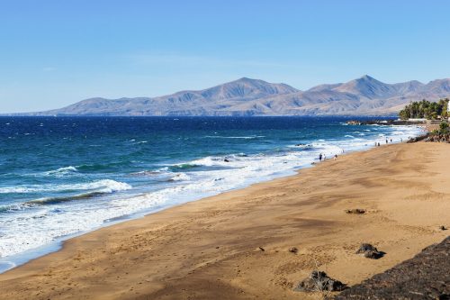 Puerto del Carmen in Lanzarote