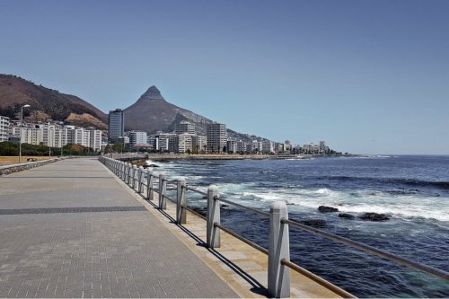 Sea point in Cape Town