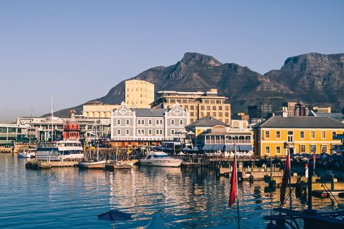 Victoria and Alfred waterfront in Cape Town