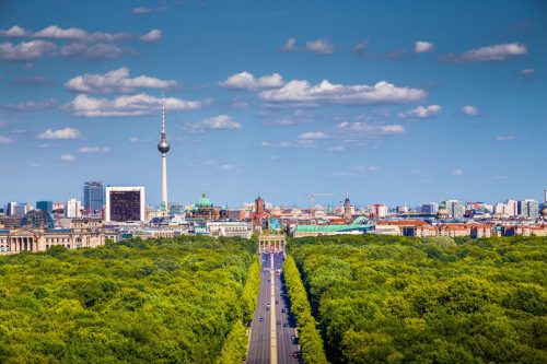 Tiergaten Park in Berlin