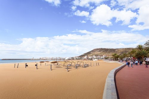 Agadir main beach