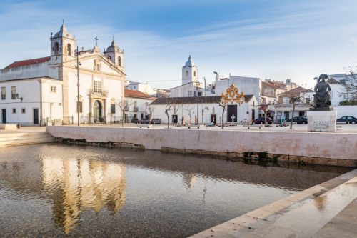 Lagos old town in Algarve