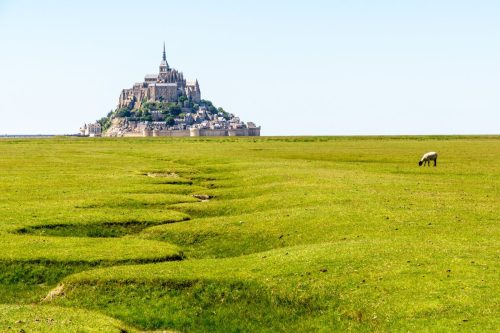 Mont Saint Michel in France