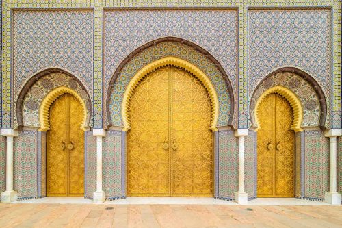 Royal palace in Fes