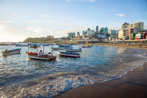 Salvador de Rio Vermelho beach