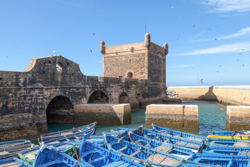 Seafront, in Essaouira