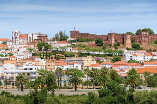 Medieval town of Silves in Algarve