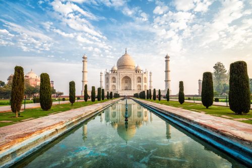 Taj Mahal in India