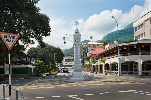 Victoria Mahe in Seychelles