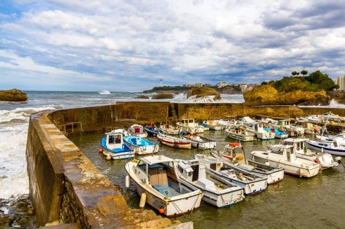 Port-Vieux in Biarritz, France
